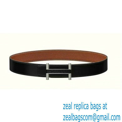 Hermes Brigde belt buckle & Reversible leather strap 38 mm 03 2023